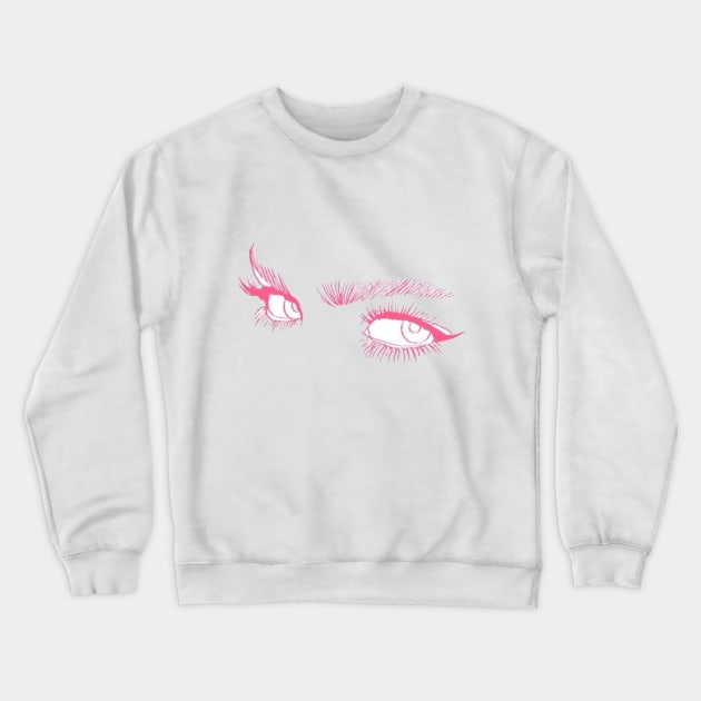 Eyes 2 Crewneck Sweatshirt by Hayderparker123